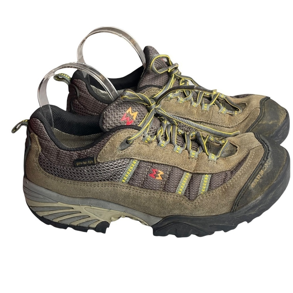 Garmont Nagevi XCR Light Hiking Shoes Men's (Brown / Yellow) 8.5